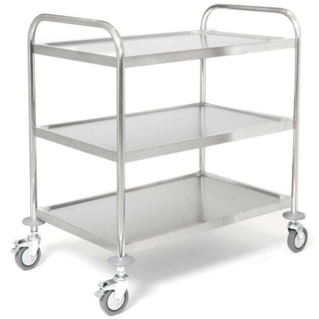 Chariot de service 3 étages
