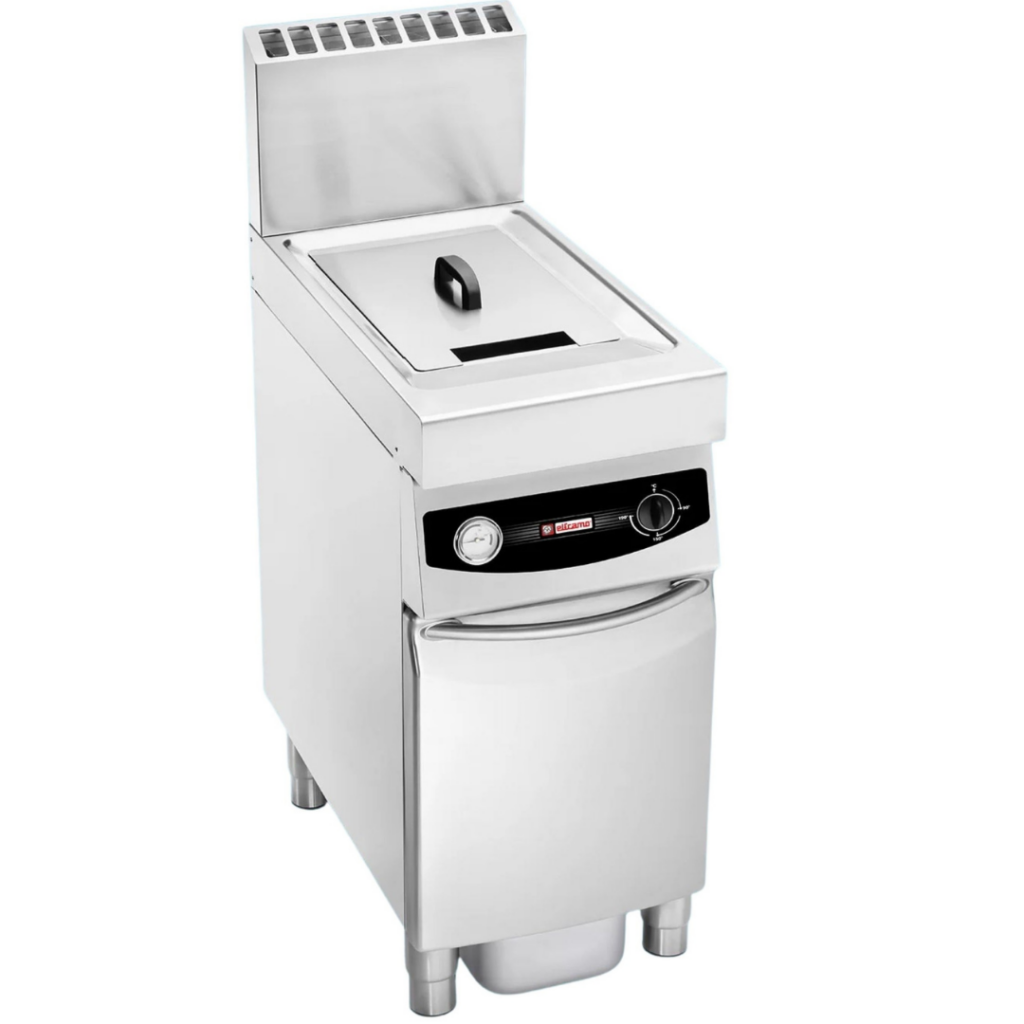 Friteuse au gaz sur pied | 1 x 20 L