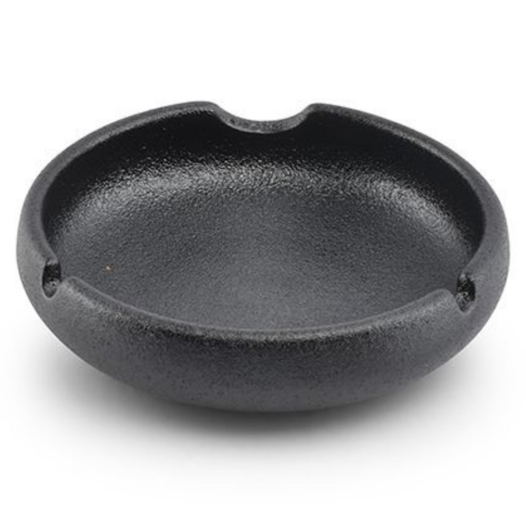 Cendrier Smoke | noir | Ø 12 cm