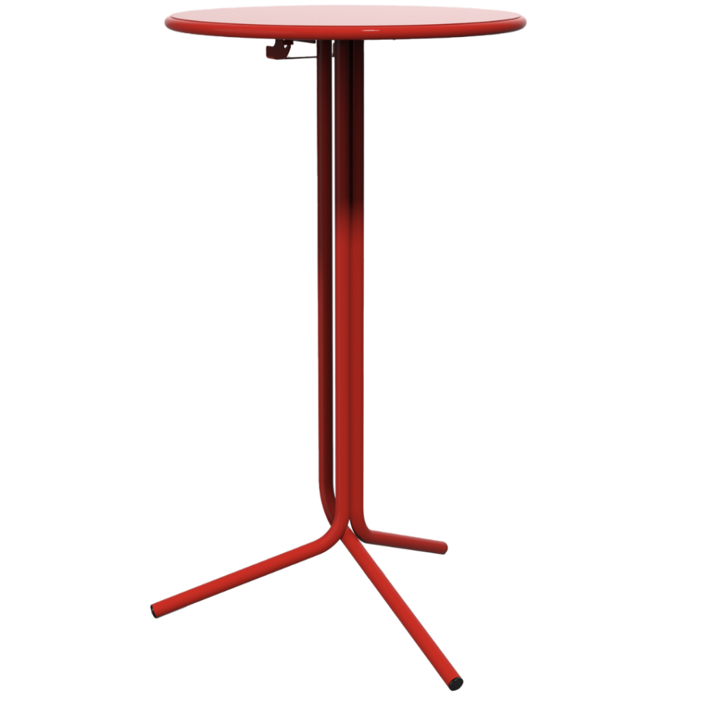 Table haute J&J | en acier | Ø 60 cm