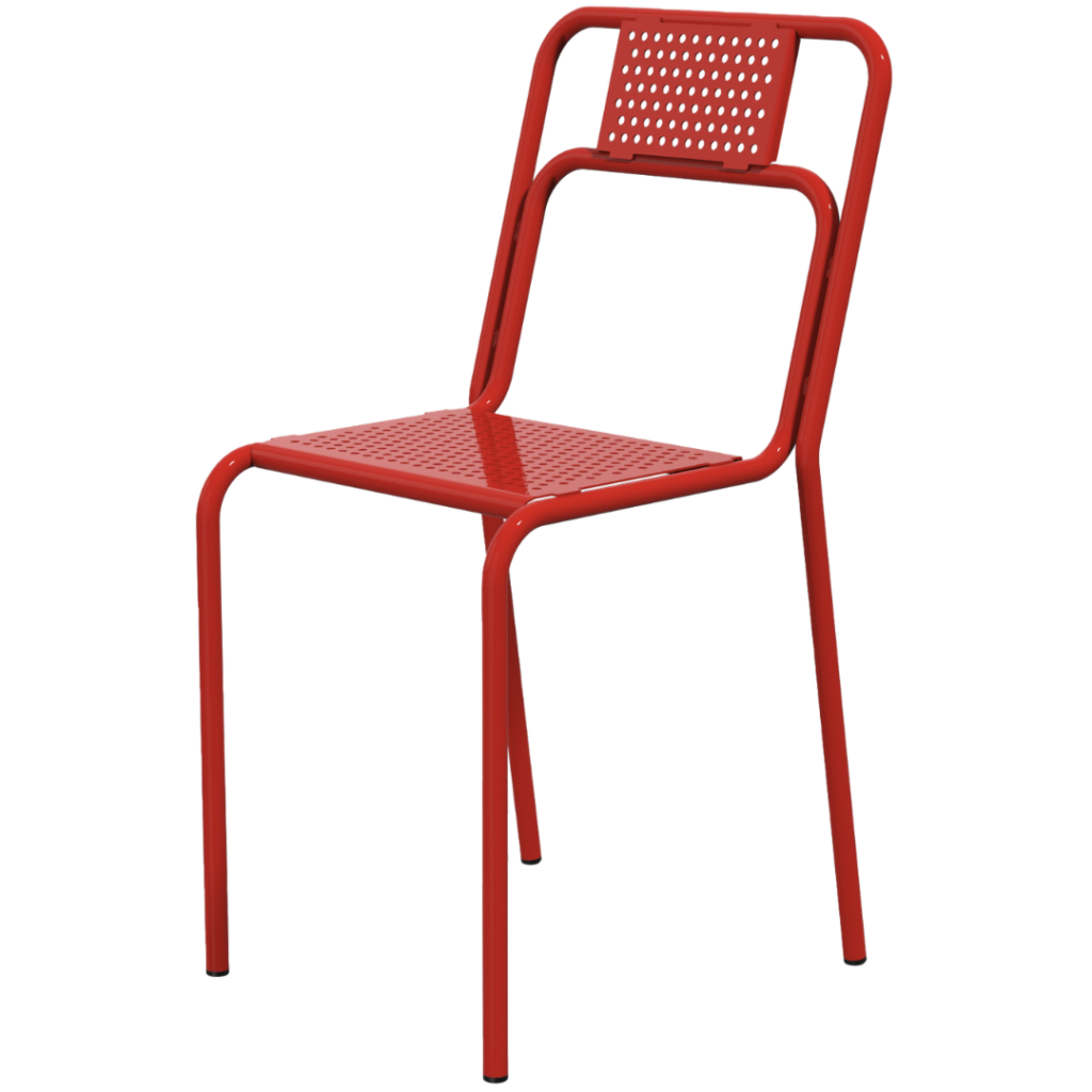 Chaise bistrot J&J | en acier